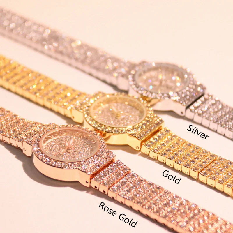 Watch Famous Luxury Brands Diamond Ladies