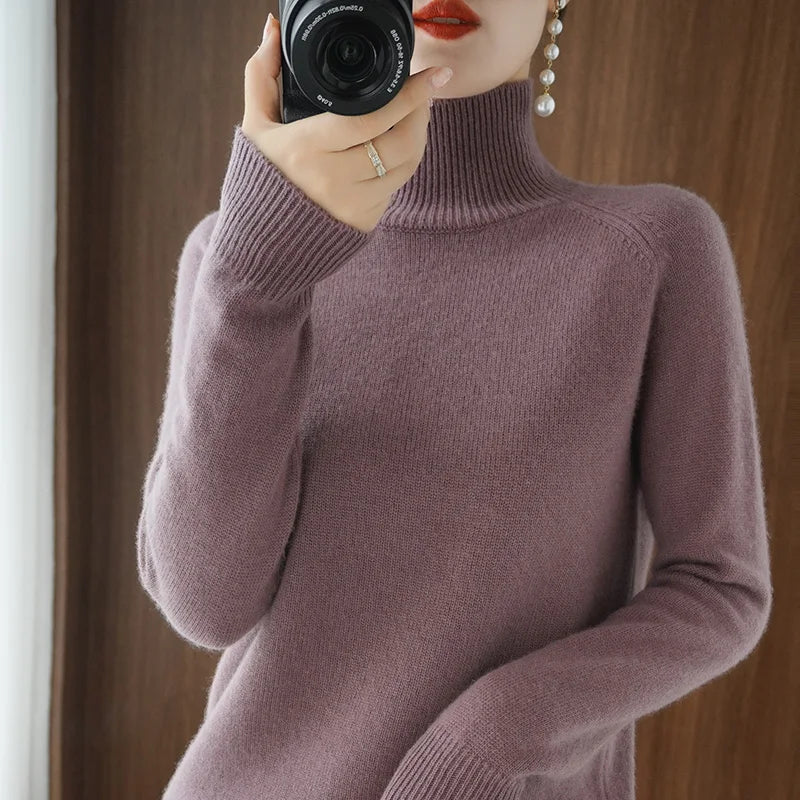 Autumn Winter Wool Top