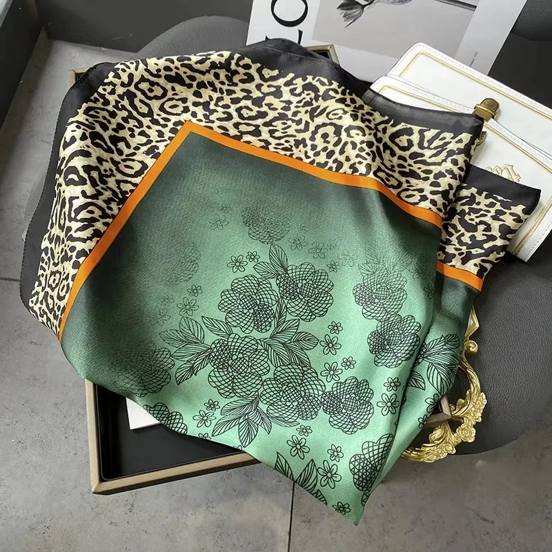 Luxe Square Silk Scarf