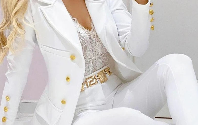 Chic Jacket & Trousers Suit