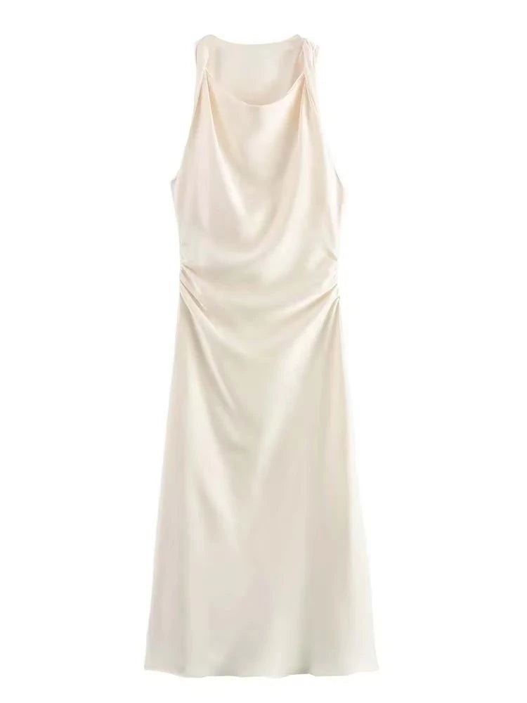 Satin Elegance Dress