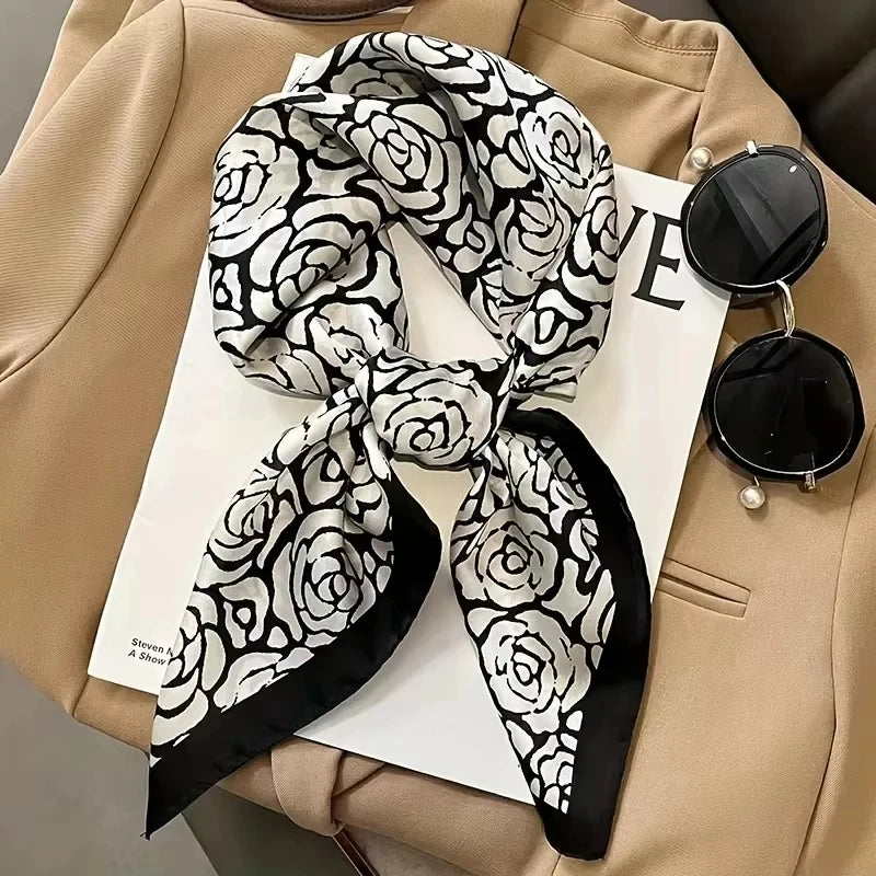 Luxe Square Silk Scarf