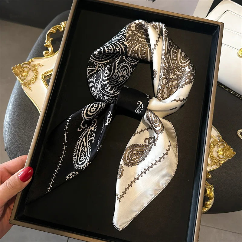 Luxe Square Silk Scarf