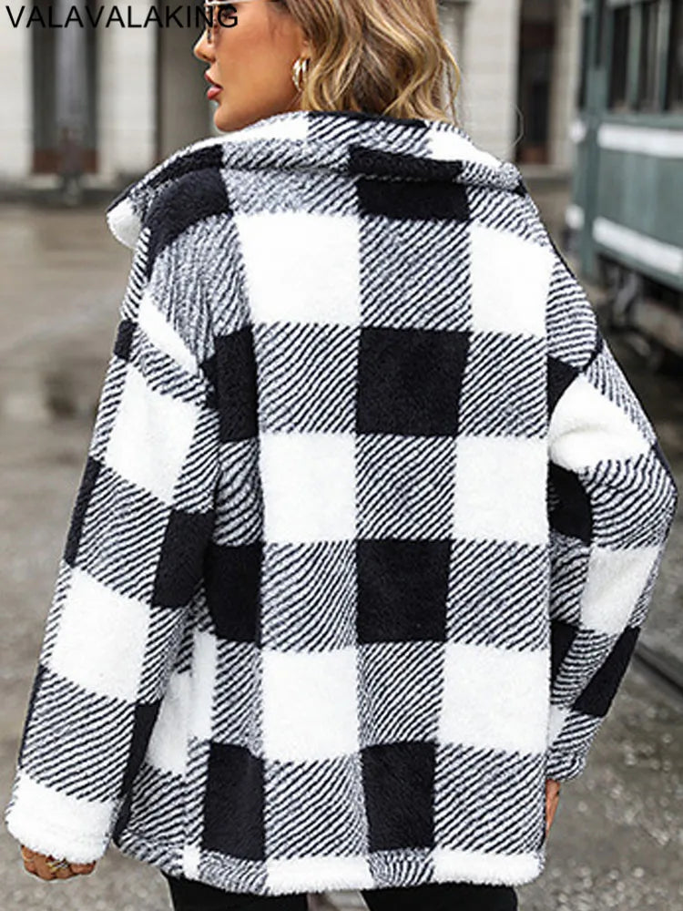 Cozy Check Jacket