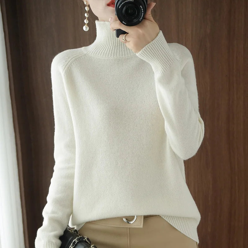 Autumn Winter Wool Top