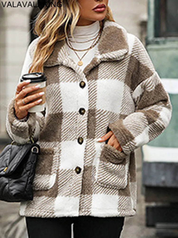 Cozy Check Jacket
