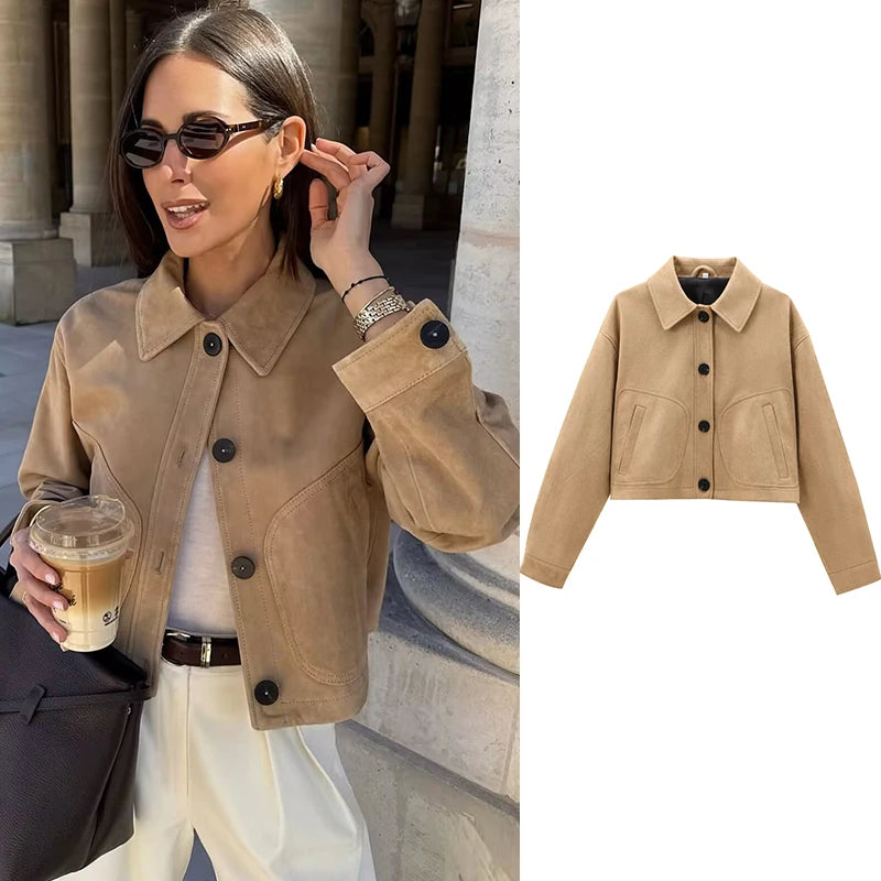 Short Jacket – Warm Street Style Coat