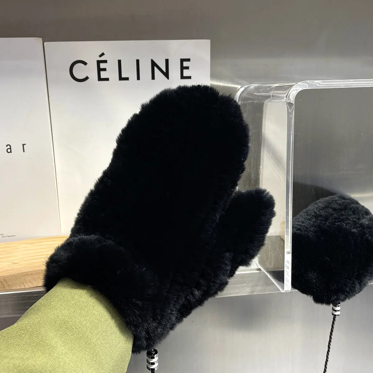 Luxury Fur Mittens
