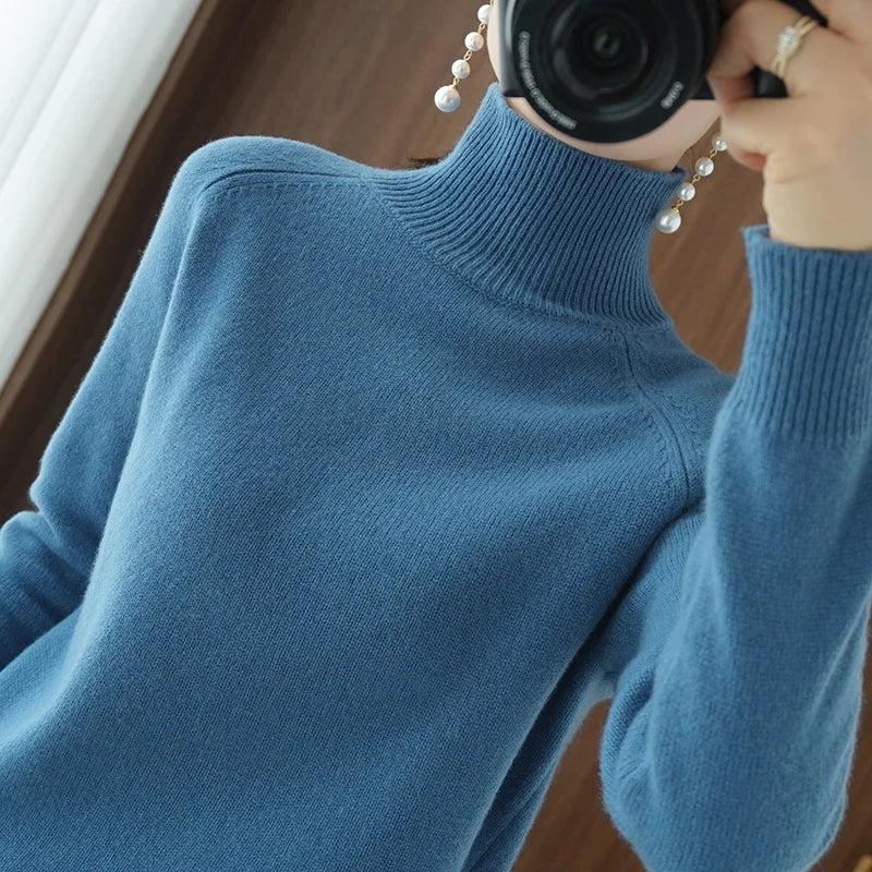 Autumn Winter Wool Top