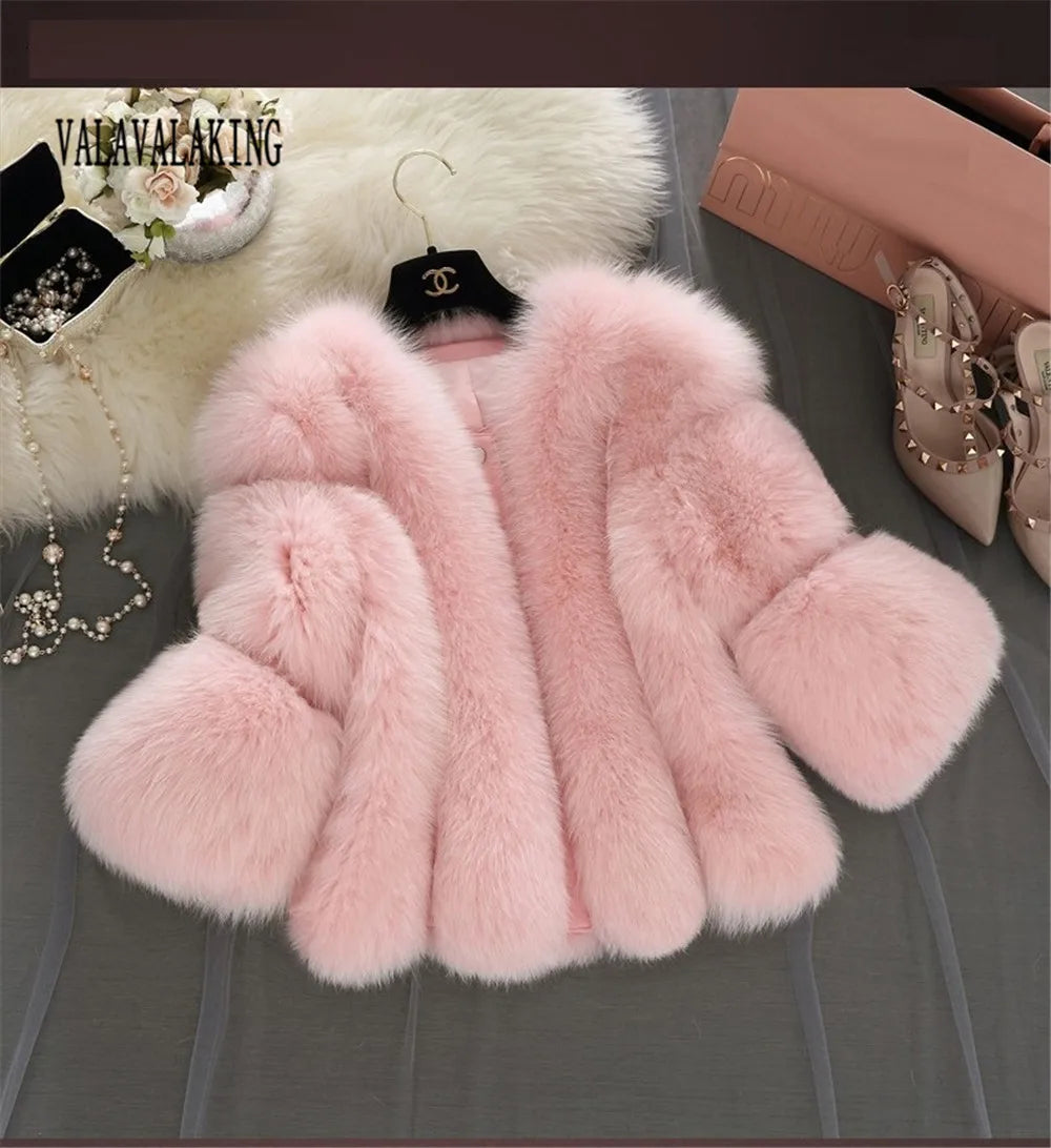 Elegant Long Sleeve Fluffy Cardigan Jacket