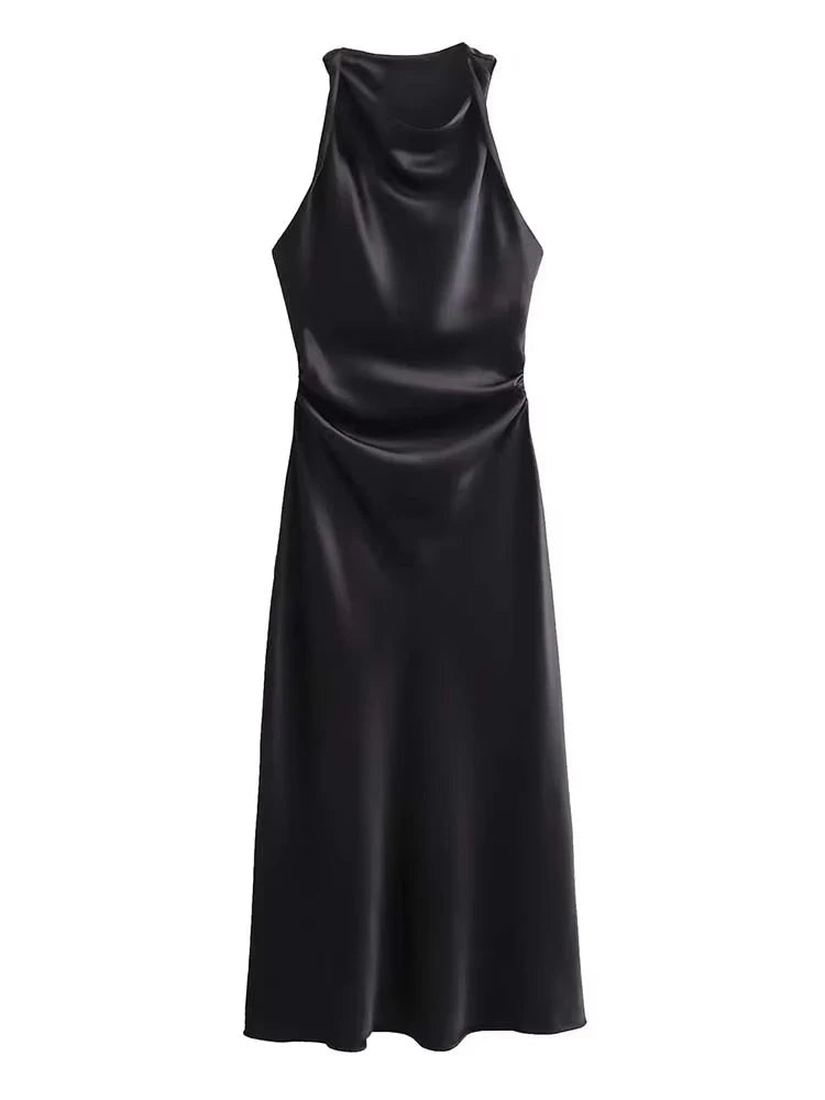 Satin Elegance Dress