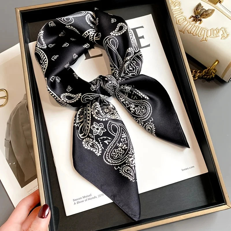 Luxe Square Silk Scarf