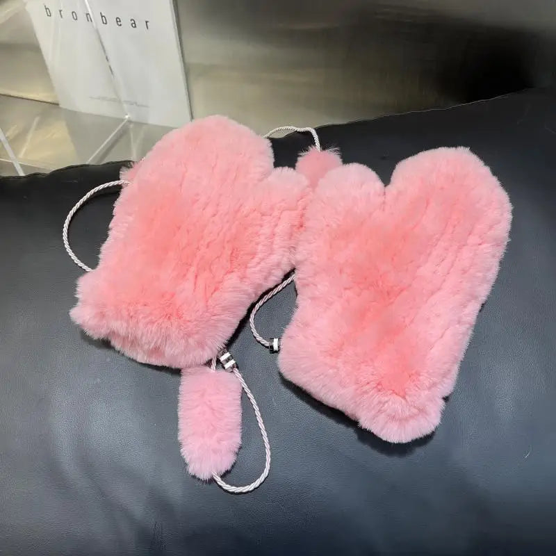 Luxury Fur Mittens