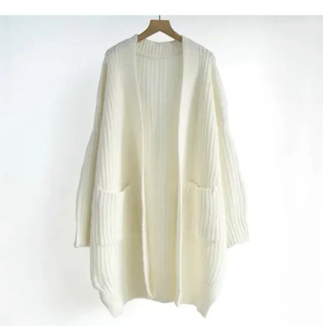 Long Cardigan Spring Knitted Loose Winter