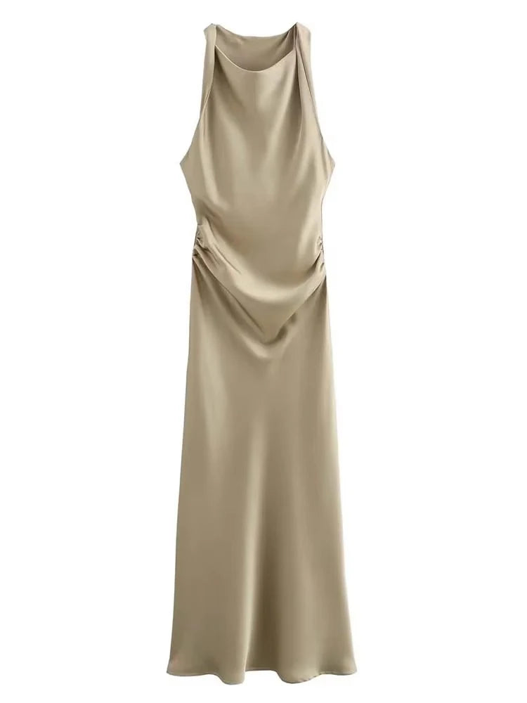 Satin Elegance Dress