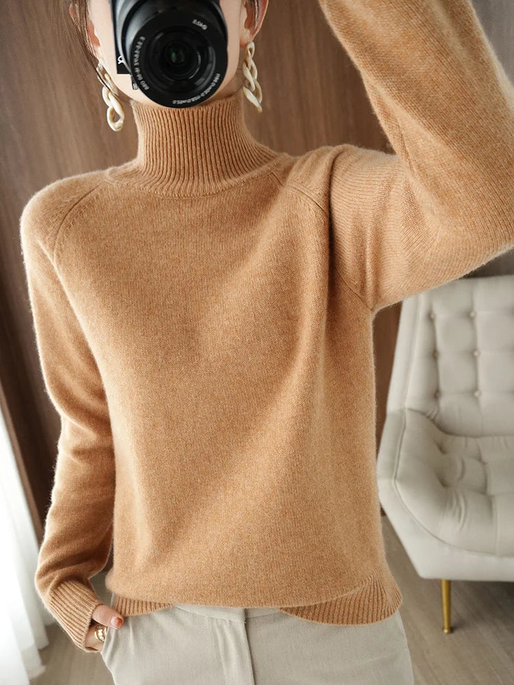 Autumn Winter Wool Top