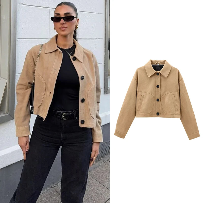 Short Jacket – Warm Street Style Coat