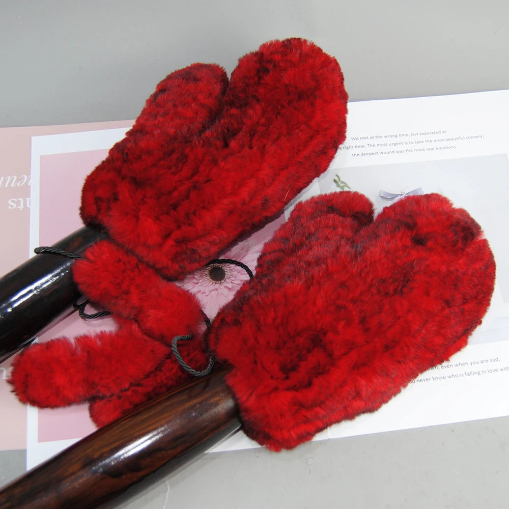 Luxury Fur Mittens