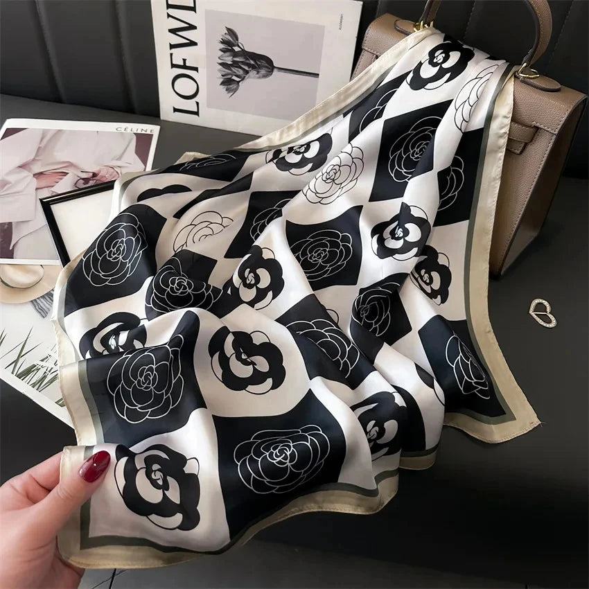 Luxe Square Silk Scarf