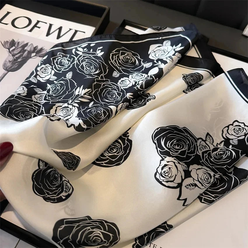 Luxe Square Silk Scarf