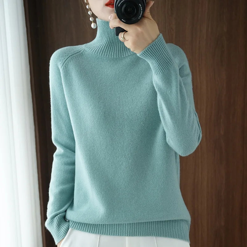 Autumn Winter Wool Top