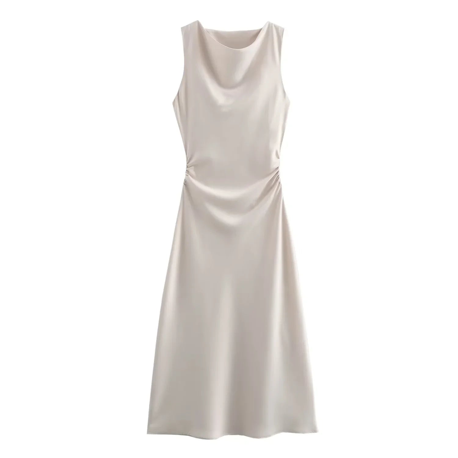 Satin Elegance Dress