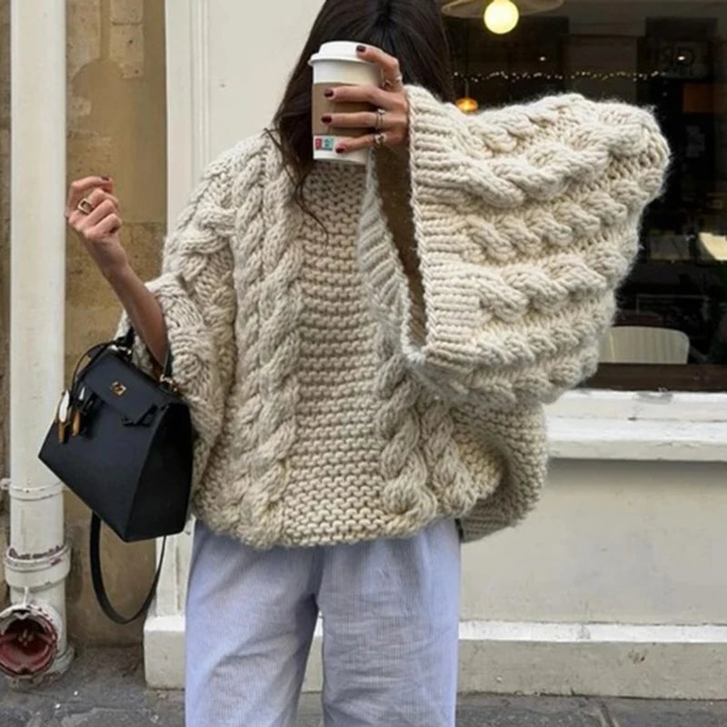 Oversize Knit Pullover