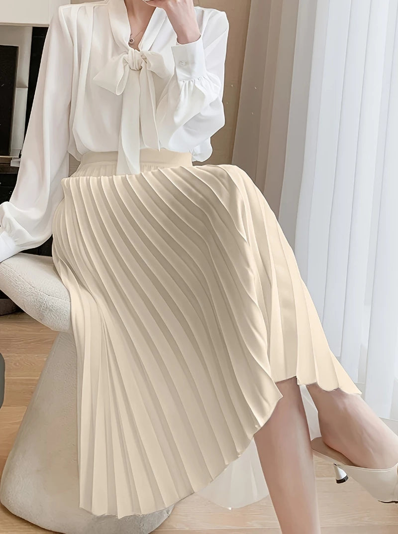 Elegant Pleated Skirt