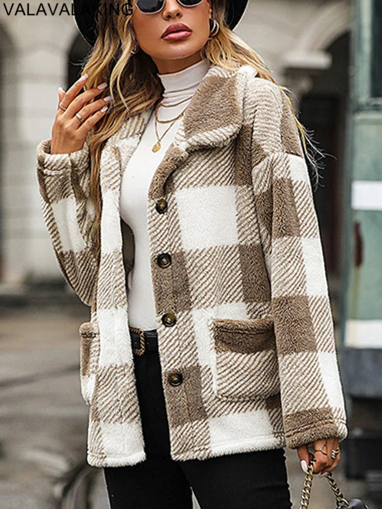 Cozy Check Jacket
