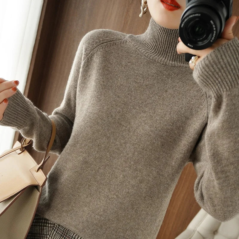 Autumn Winter Wool Top