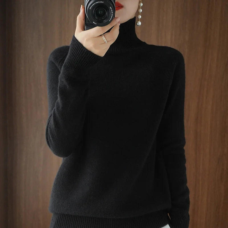 Autumn Winter Wool Top