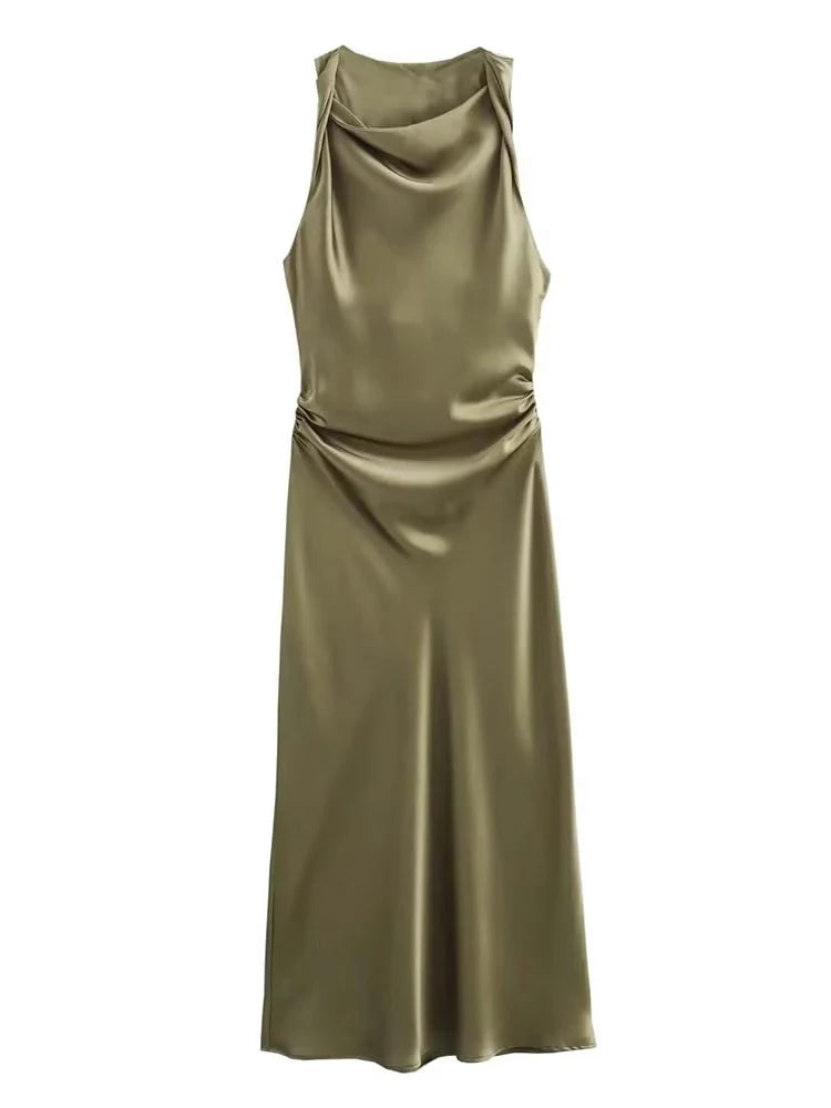 Satin Elegance Dress