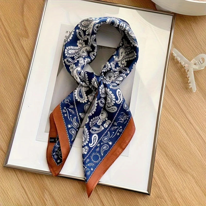 Luxe Square Silk Scarf