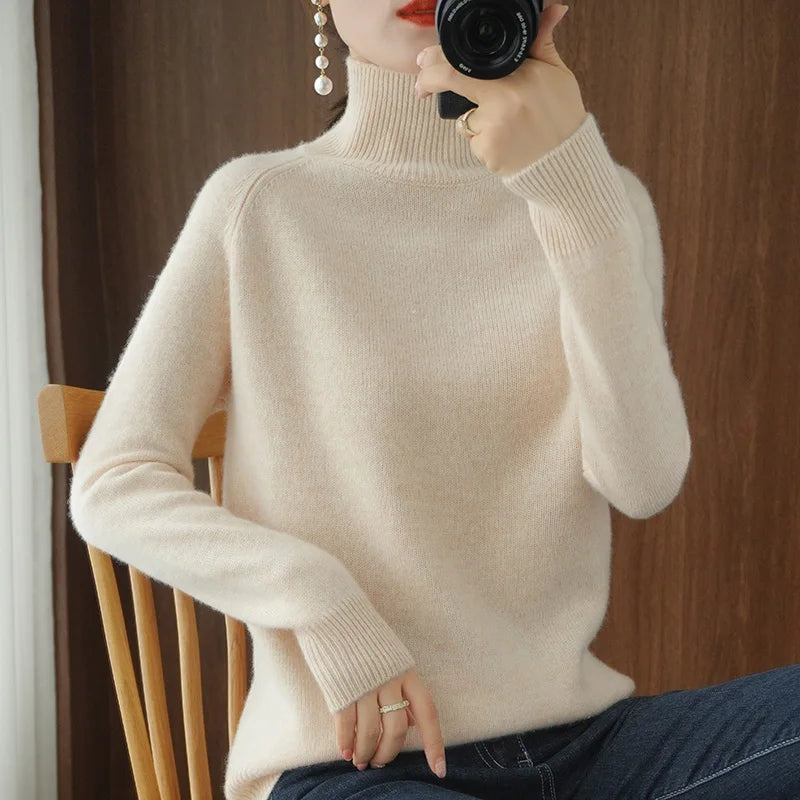 Autumn Winter Wool Top