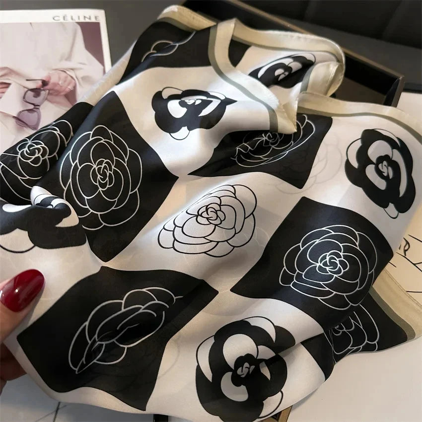 Luxe Square Silk Scarf