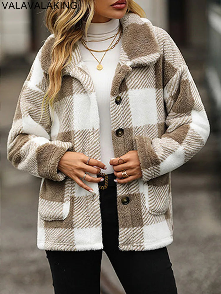 Cozy Check Jacket