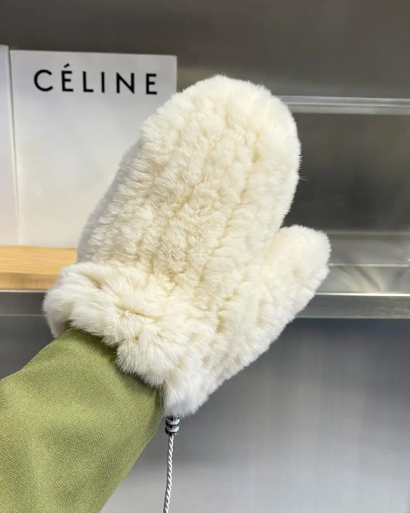 Luxury Fur Mittens