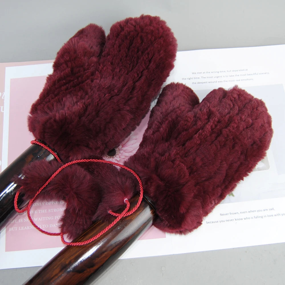 Luxury Fur Mittens