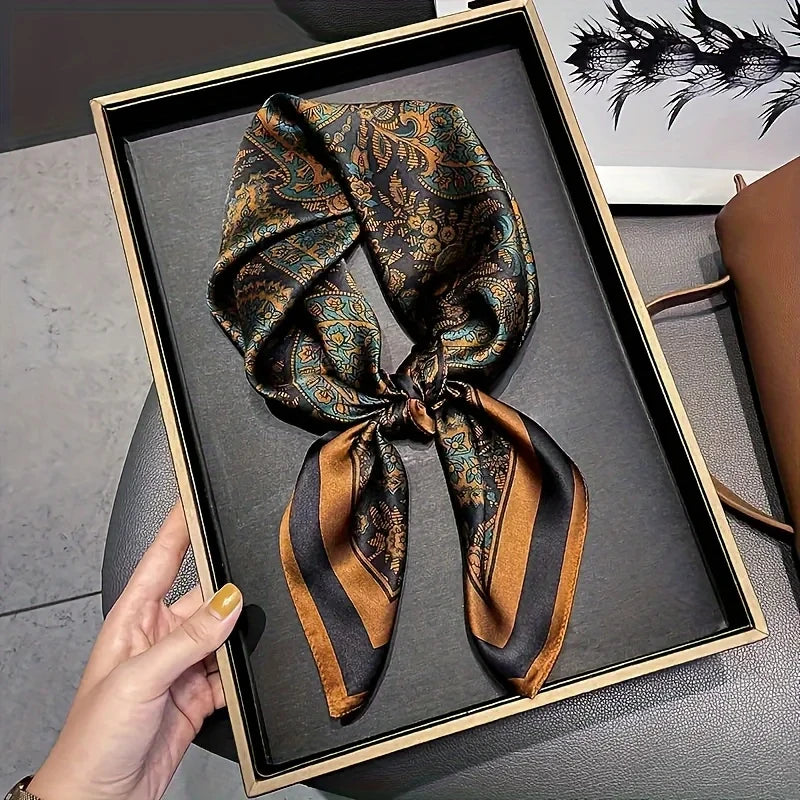 Luxe Square Silk Scarf