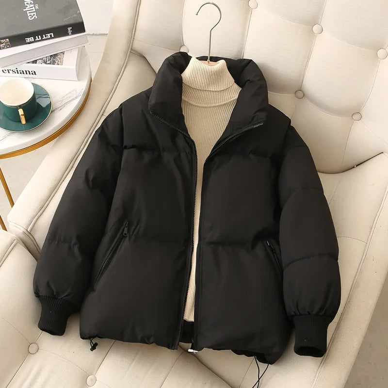 Short Cotton Padded Jacket Warm Winter