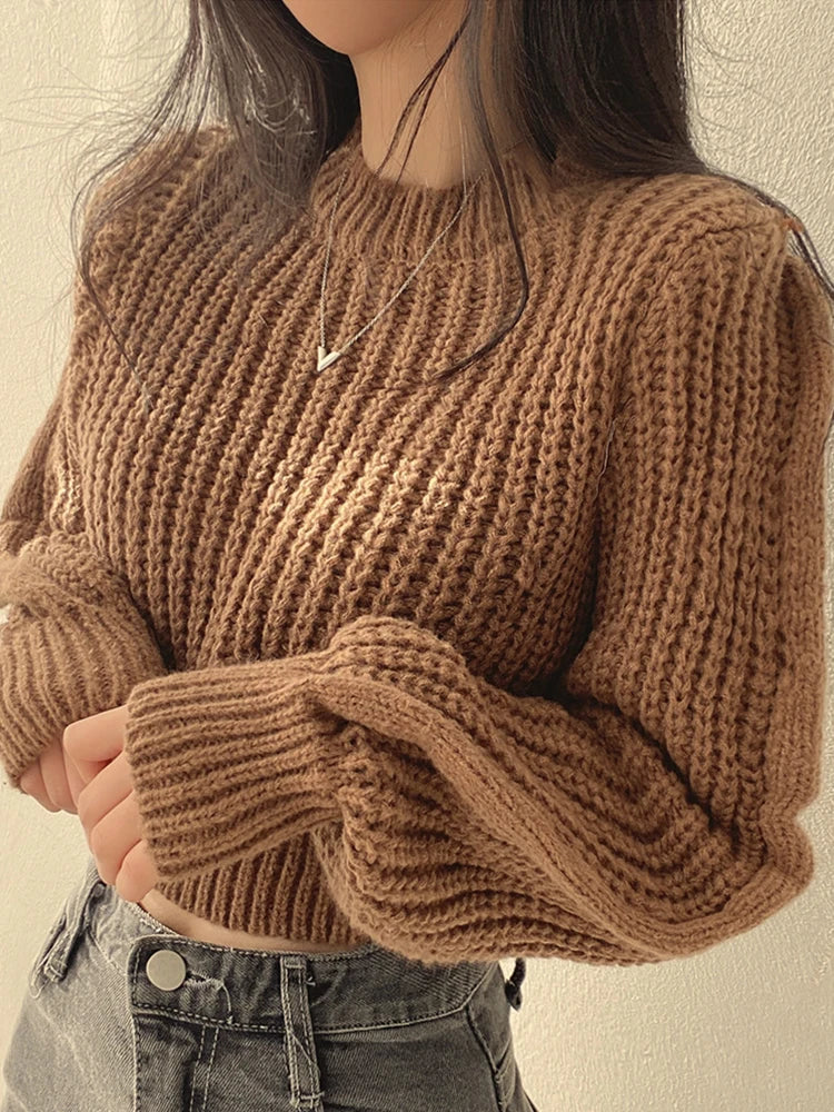 Loose Vintage Winter Knitwear