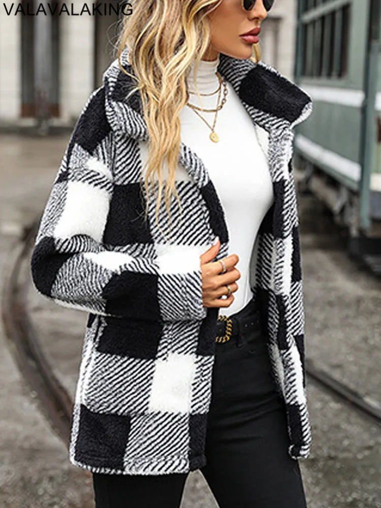 Cozy Check Jacket