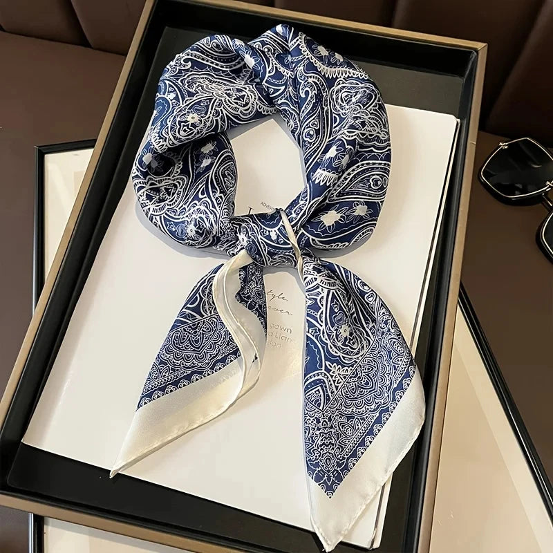 Luxe Square Silk Scarf
