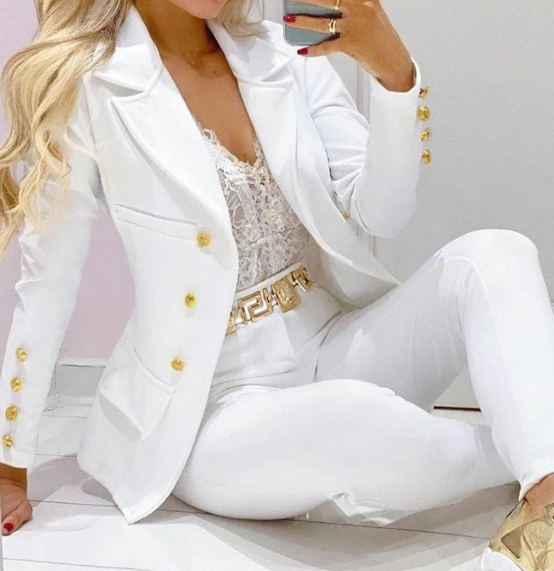 Chic Jacket & Trousers Suit
