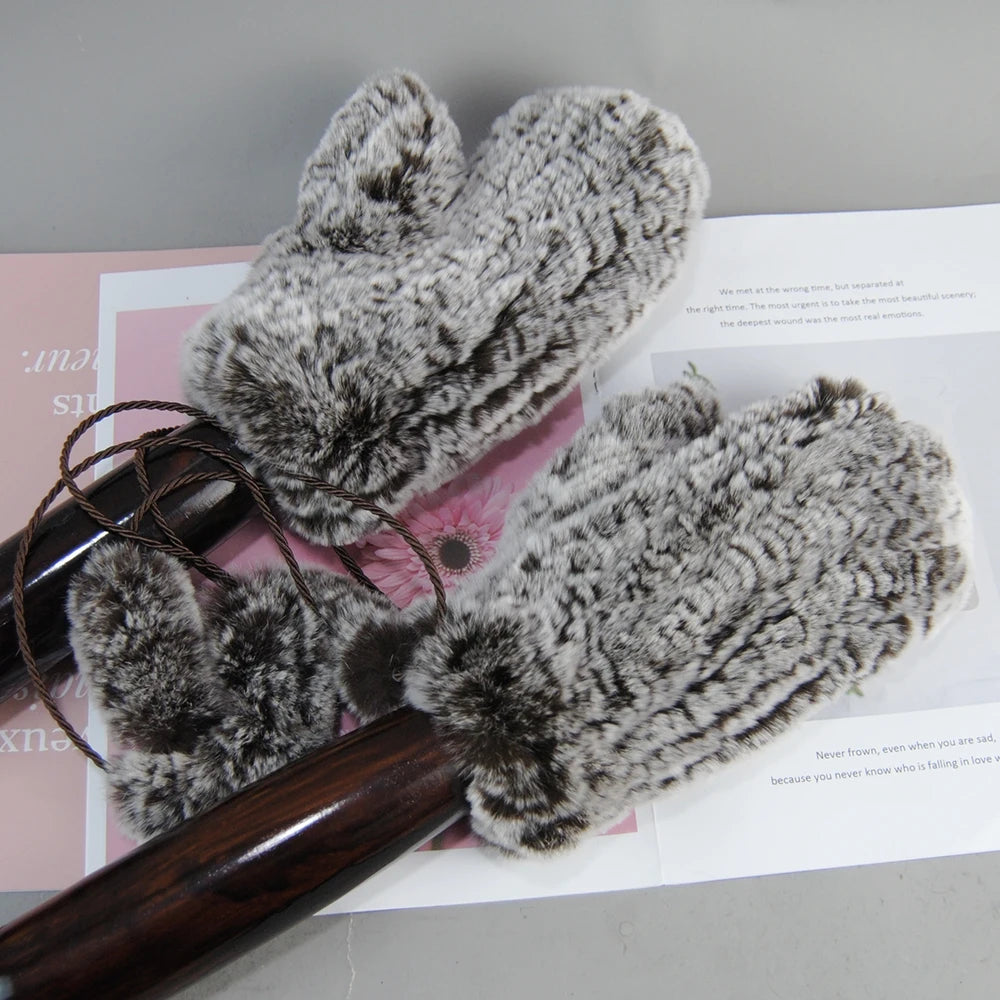 Luxury Fur Mittens
