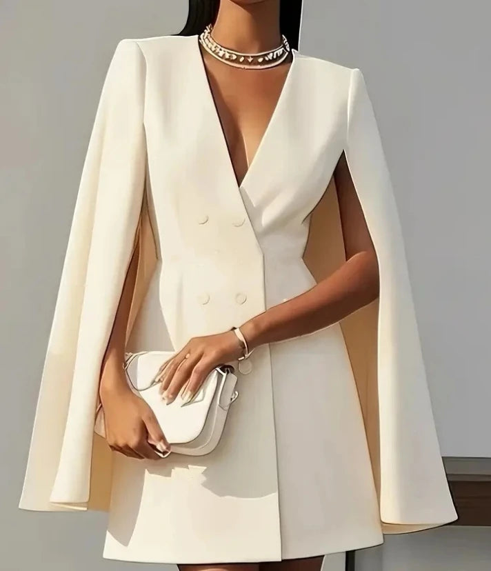 Elegant Shawl Dress