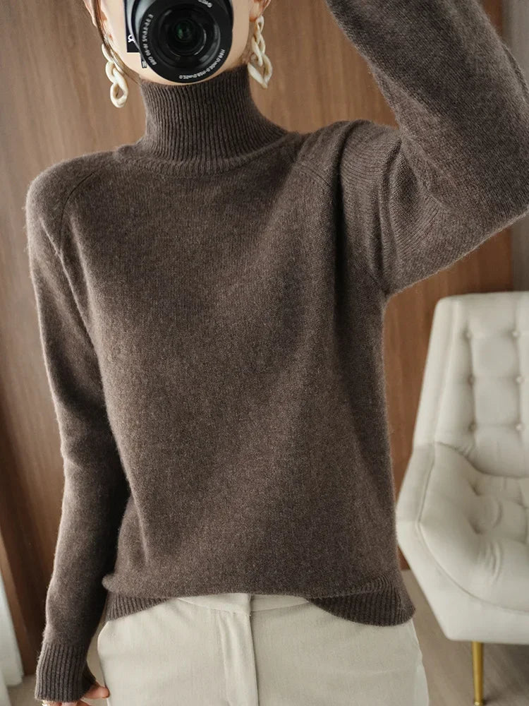Autumn Winter Wool Top
