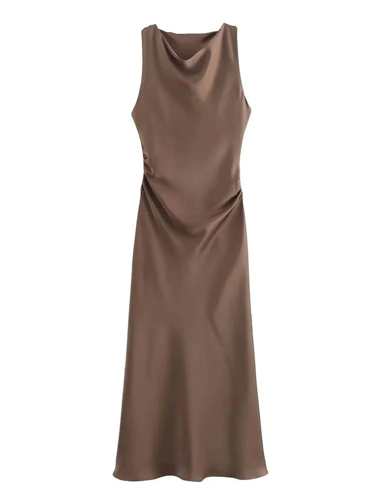 Satin Elegance Dress