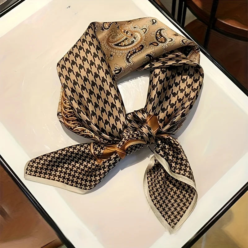 Luxe Square Silk Scarf